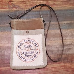 Nantucket Harbor Regatta Crossbody Bag